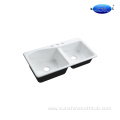 Large Traditional Rustic Cast Iron Sink